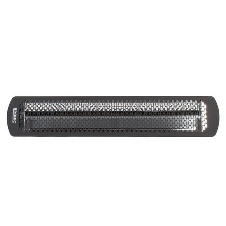 SUMMIT COMMERCIAL Bromic BH0420030 220-240V 2000 watts Smart-Heat Electric Outdoor Patio Heater; Black BH0420030